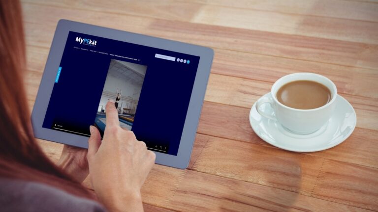 Parents can use MyPEkit to follow their child's progress